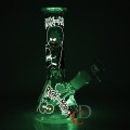 WATER PIPE BEAKER GLOW IN DARK WP10001 1CT
